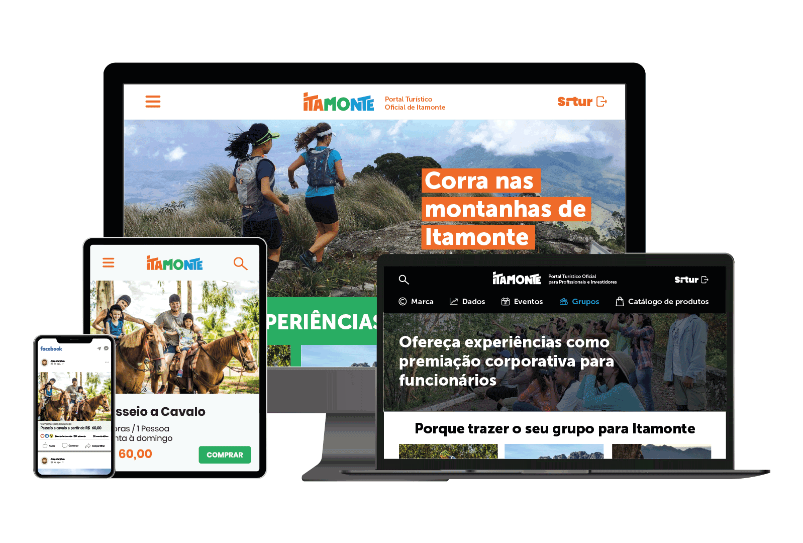 Exemplo de Portal Turístico Oficial integrado ao [Si]Tur